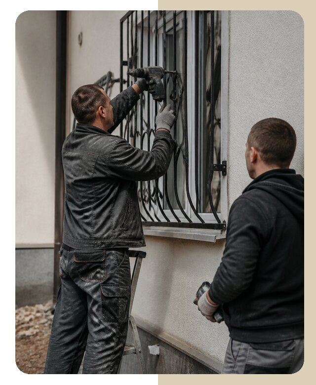 Установка наружных решеток в Калуге от 4956 р. | ДвериЛегко-Клг